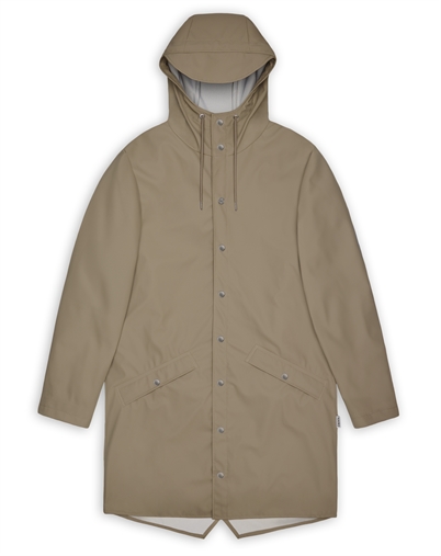 Rains - Lang Regnjakke - Beige